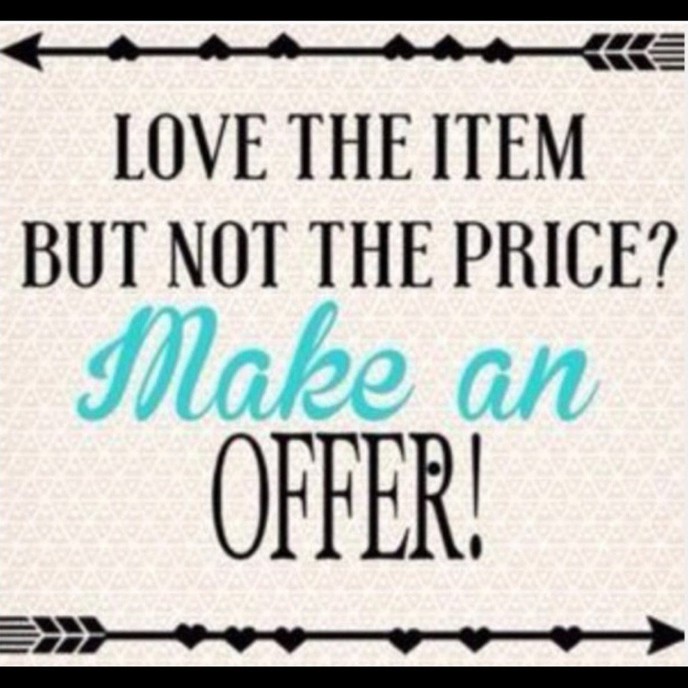 Love the item but not the price... make an offer